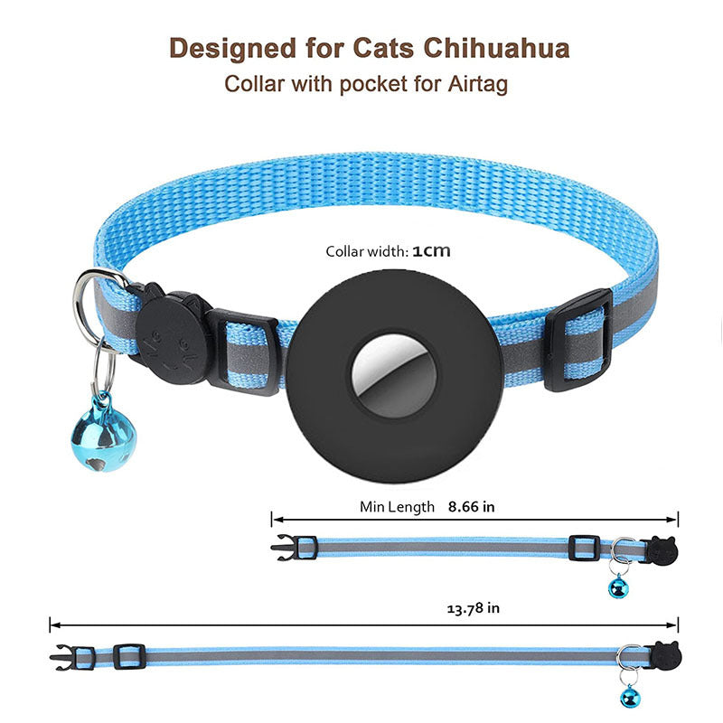 Adjustable Anti-lost Cat Dog Collar