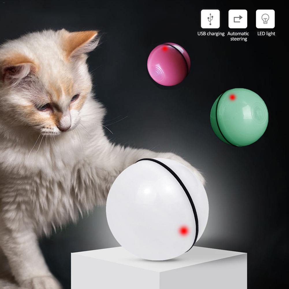 LED Laser Electronic Rolling /Pet Funny Cat Toy Ball