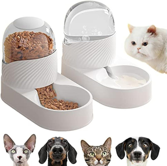 Cat Feeder And Water Dispenser