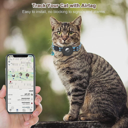 Adjustable Anti-lost Cat Dog Collar